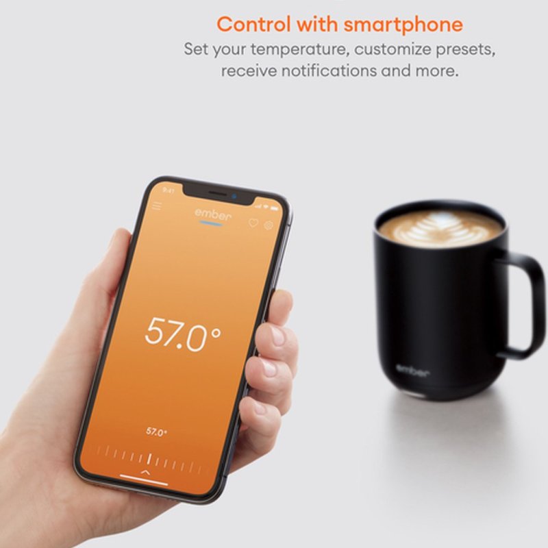 Smart Ember Mug met Mobiele App