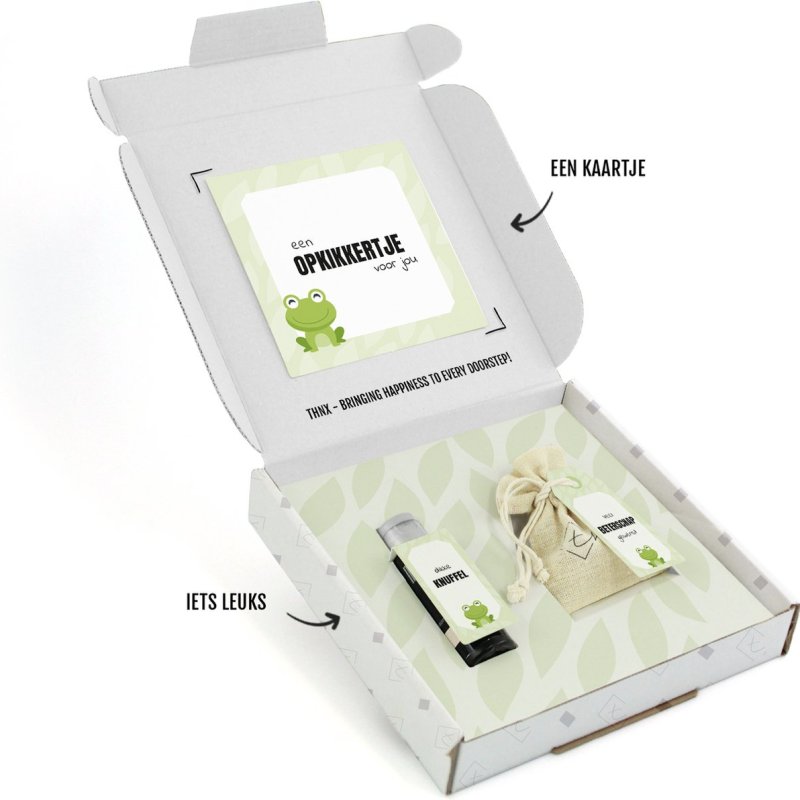 Beterschap brievenbus cadeau - Janzen handcrème - Bloemzaden
