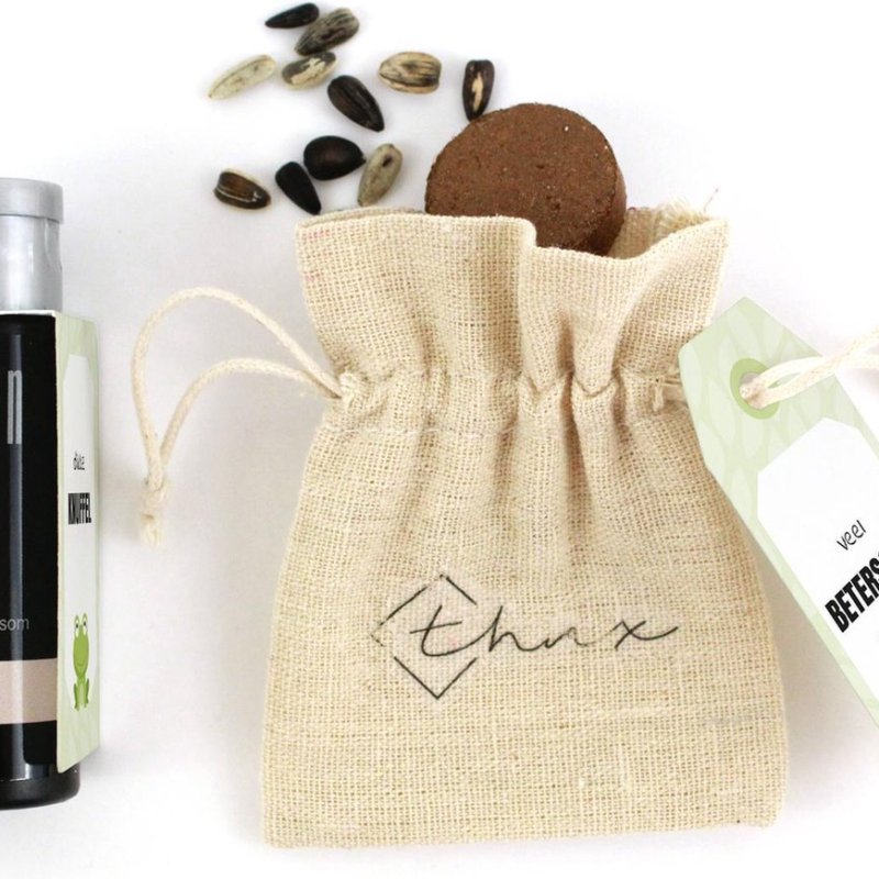 Beterschap brievenbus cadeau - Janzen handcrème - Bloemzaden