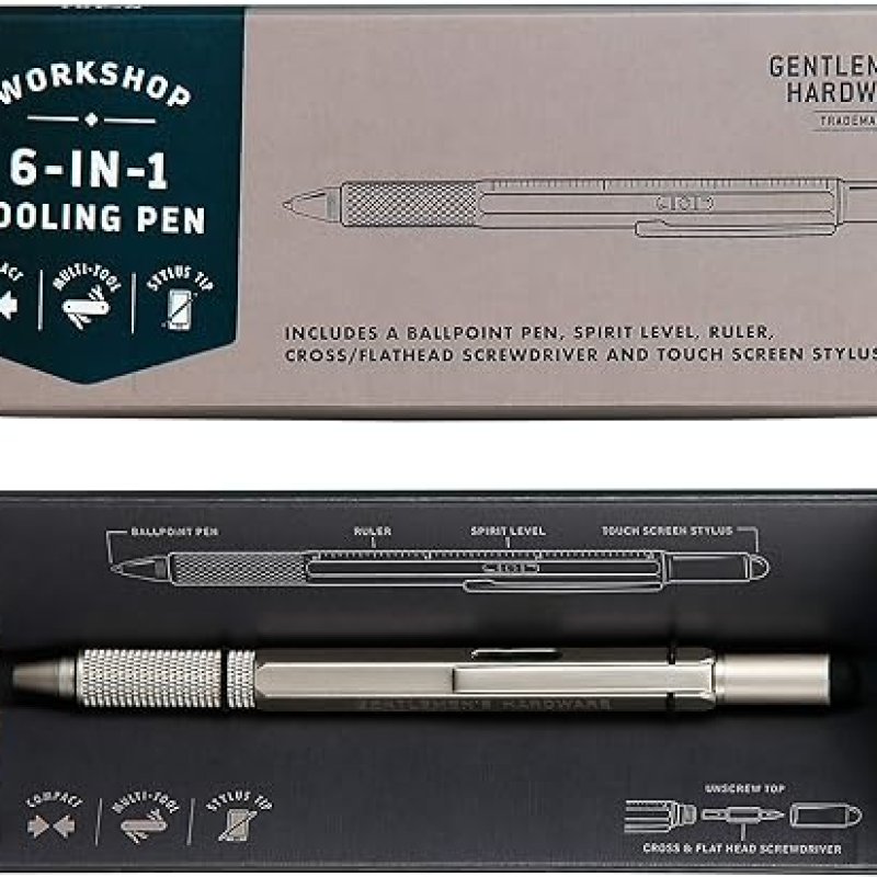 Gentlemen's Hardware GEN491 6-in-1 Gereedschapspin