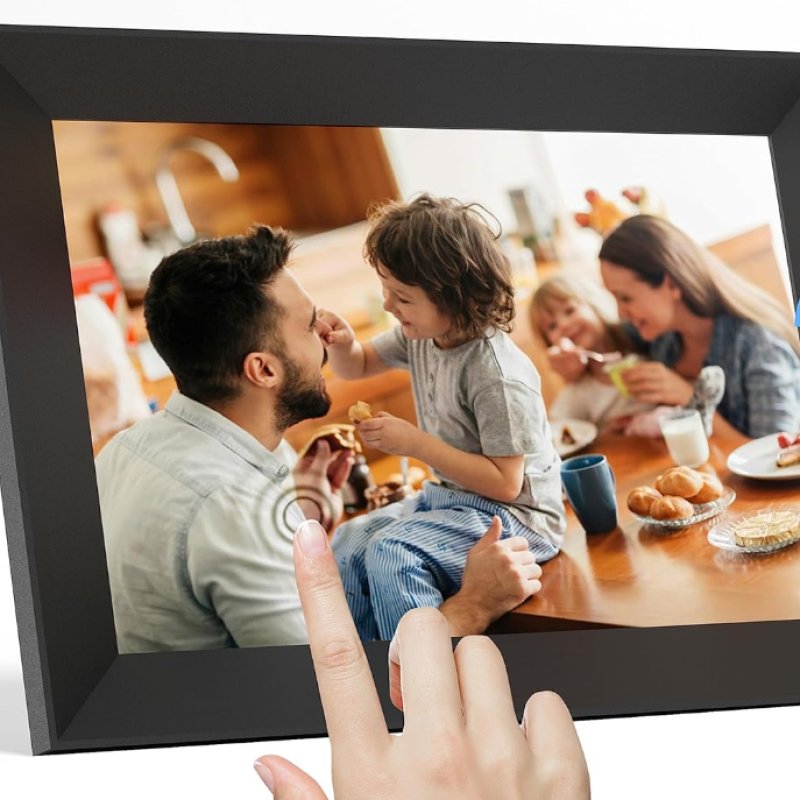 Digitale fotolijst wifi 10,1 inch touchscreen, elektronische fotolijst