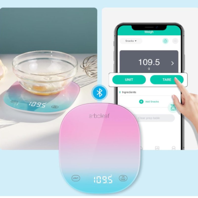 arboleaf Digitale keukenweegschaal,