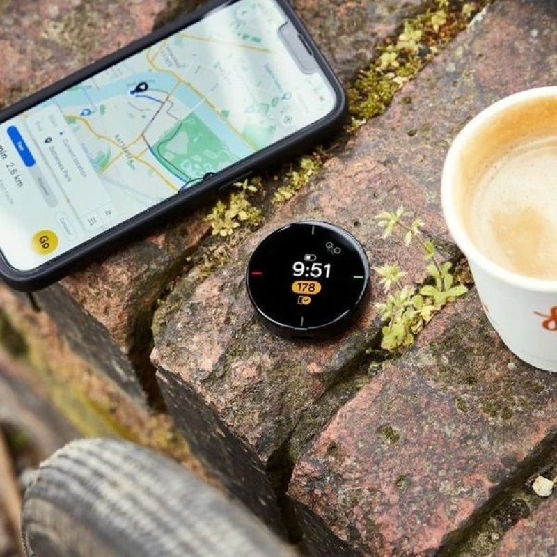 Beeline VELO 2 VOOR FIETSER - Fietsnavigatie - navigatiekaart wereld draadloos I weersbescherming I looptijd + 11 uur I USB-lader I satellietnavigatie fietsriem bevestiging I compatibel met handschoen