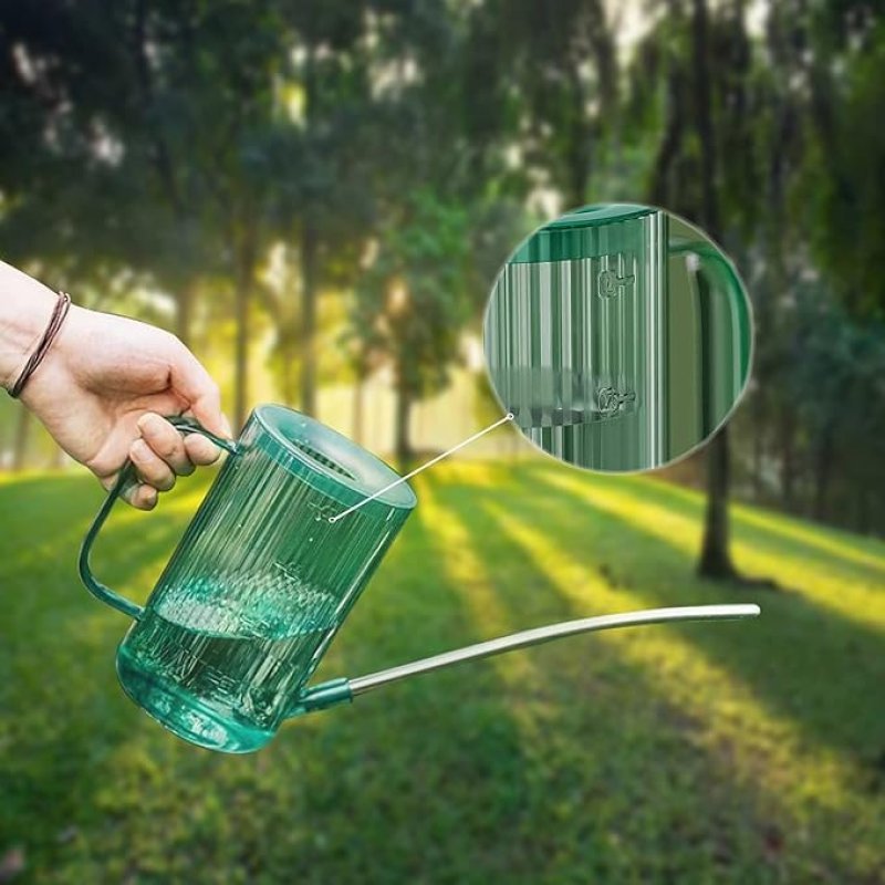 Gieter Kleine met Lange Uitloop,1 liter Tuingieter Plantengieter voor Kamerplanten,Planten Binnen en Buiten